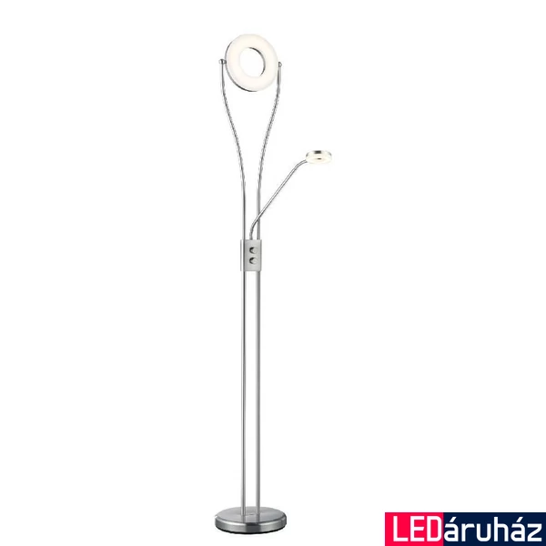 TRIO RENNES állólámpa, fekete, 3000K melegfehér, beépített LED, 1500 lm, TRIO-R42412107