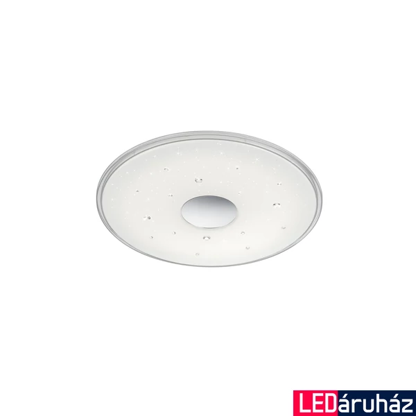 TRIO SEIKO mennyezeti lámpa, csillogós, fehér, 3000K-5500K szabályozható, beépített LED, 2400 lm, TRIO-678513001