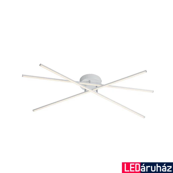 TRIO TIRIAC mennyezeti lámpa, fehér, 3000K melegfehér, beépített LED, 950 lm, TRIO-671610331