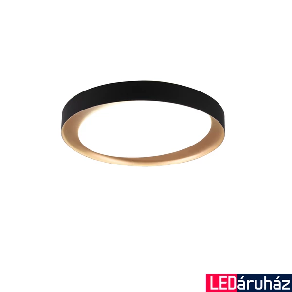 TRIO ZETA mennyezeti lámpa, fekete, 2700K-6500K szabályozható, beépített LED, 2000 lm, TRIO-R62712402