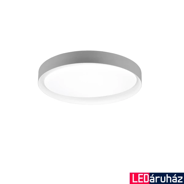 TRIO ZETA mennyezeti lámpa, szürke, 2700K-6500K szabályozható, beépített LED, 2000 lm, TRIO-R62712411