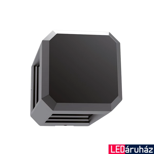 Viokef BIOS fali lámpa, szürke, 3000K melegfehér, beépített LED , 600 lm, VIO-4212900