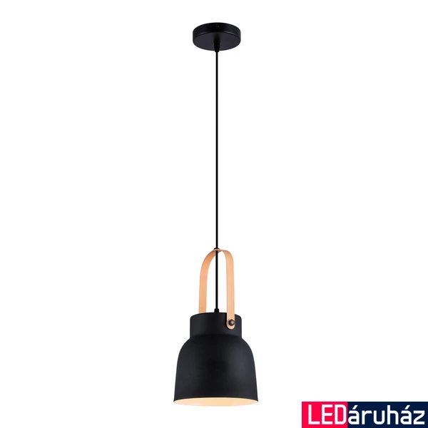 Viokef CARLA 1 ágú függeszték, fekete, E27 foglalattal, VIO-4231501