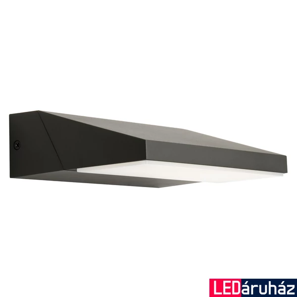Viokef CASTEO fali lámpa, integrált foglalattal, szürke, beépített LED , 650 lm, VIO-4242800