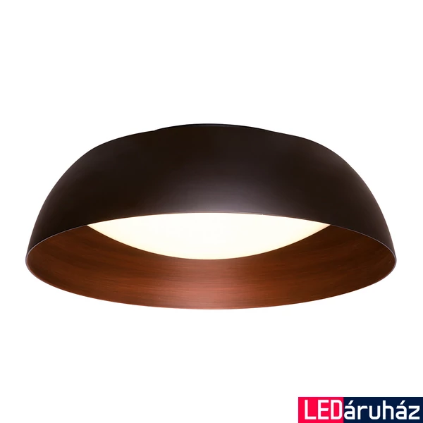 Viokef CHESTER mennyezeti lámpa fekete, 3000K melegfehér, beépített LED, 800 lm, VIO-4173500