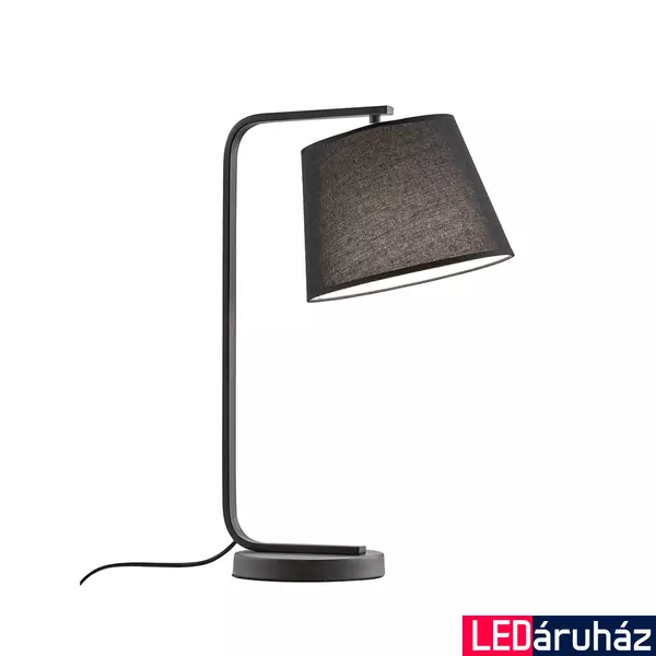 Viokef COBBE asztali lámpa, fekete, E27 foglalattal, VIO-4174900