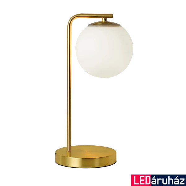 Viokef DANAE asztali lámpa, arany, E14,LED foglalattal, VIO-4219300