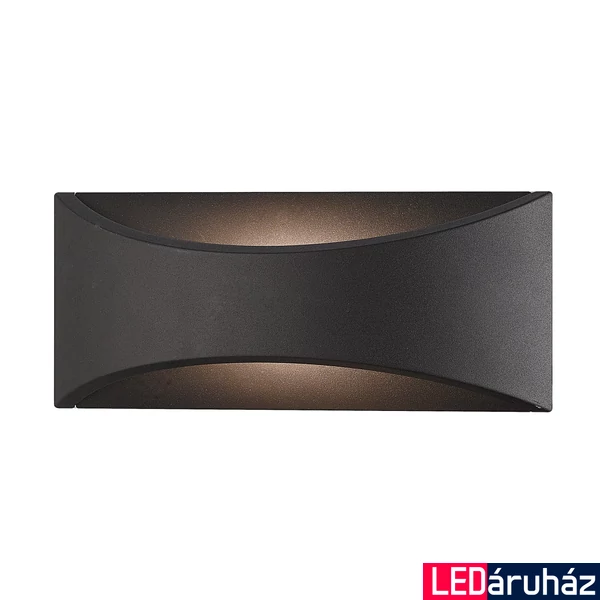 Viokef DOKOS lefelé és felfelé világít fali lámpa, integrált foglalattal, szürke, beépített LED , 375 lm, VIO-4227200