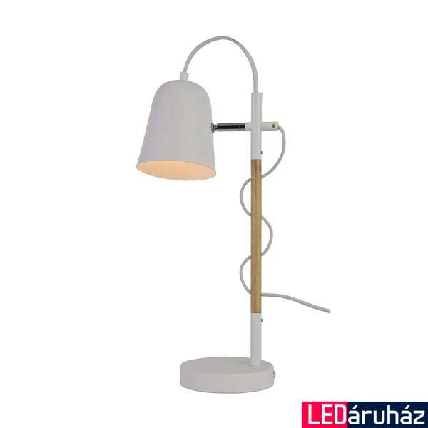 Viokef EDDIE asztali lámpa, fehér, E14 foglalattal, VIO-4163801