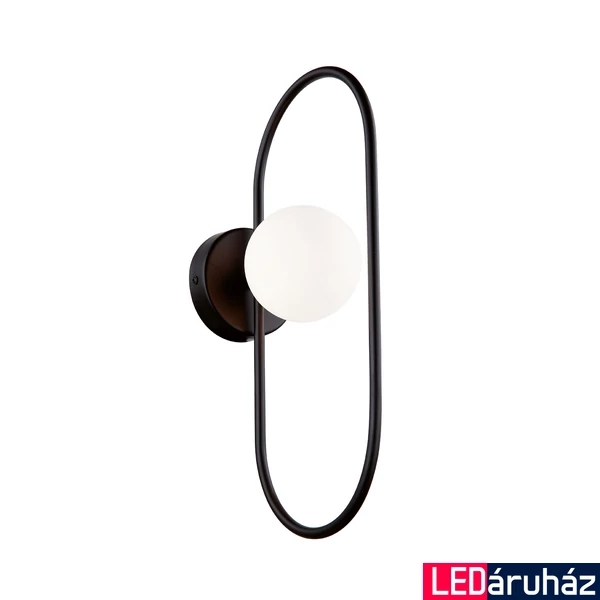 Viokef FANCY fali lámpa, fekete, G9 foglalattal, VIO-4208900