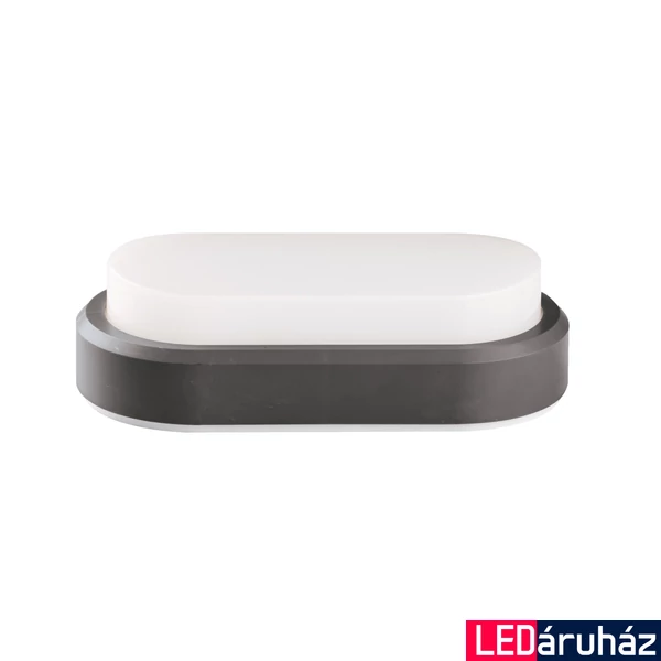 Viokef LEROSPLUS fali lámpa, integrált foglalattal, szürke, beépített LED , 500 lm, VIO-4171601