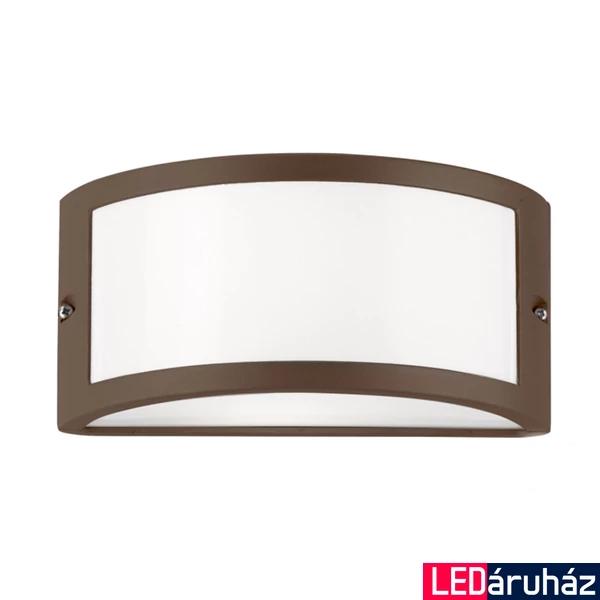 Viokef LIMNOS fali lámpa, barna, E27,LED foglalattal, VIO-4049101