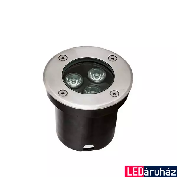 Viokef LOTUS lépésálló lámpa ezüst, 3200K melegfehér, beépített LED, 300 lm, VIO-4186800