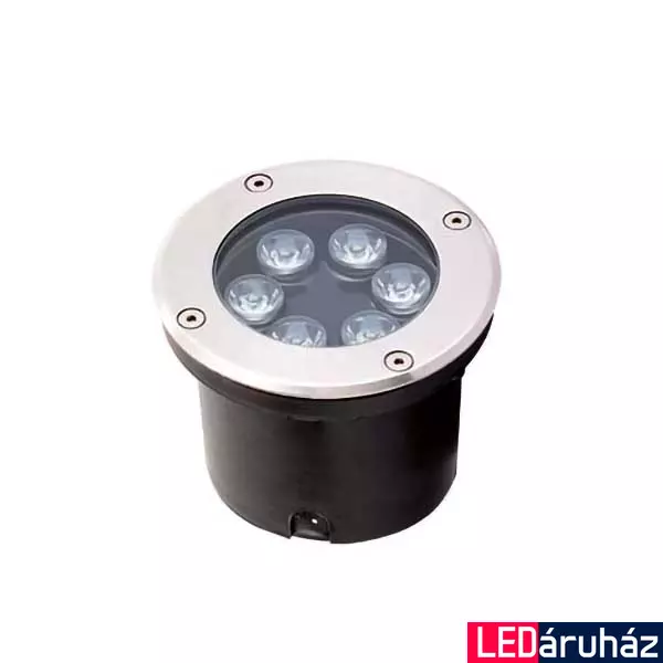 Viokef LOTUS lépésálló lámpa ezüst, 3200K melegfehér, beépített LED, 660 lm, VIO-4186900
