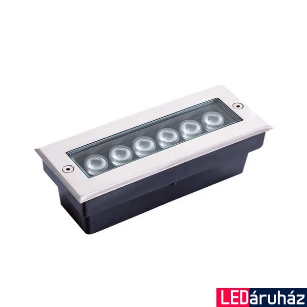 Viokef LOTUS lépésálló lámpa ezüst, 3200K melegfehér, beépített LED, 660 lm, VIO-4187100