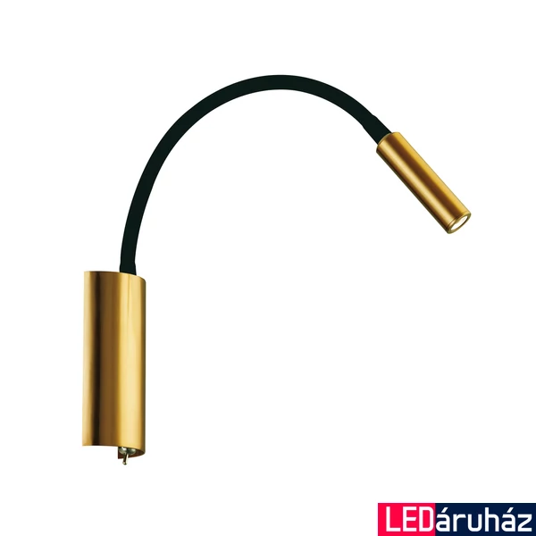 Viokef MATRIX fali lámpa, integrált foglalattal, arany, beépített LED , 277 lm, VIO-4218100