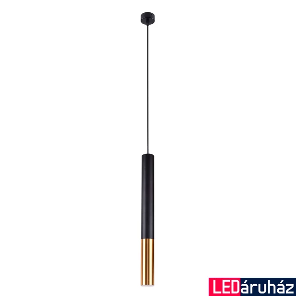 Viokef MAX 1 ágú függeszték, fekete,oxid, GU10 foglalattal, VIO-4236600
