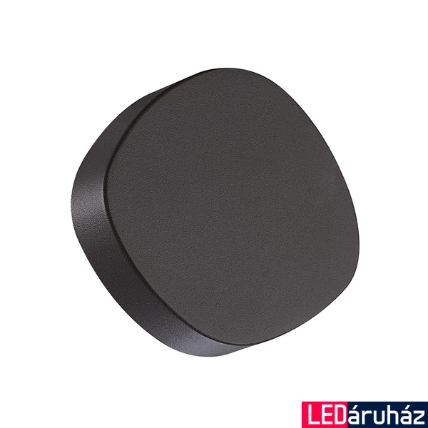 Viokef ONDA forgatható fali lámpa, integrált foglalattal, szürke, beépített LED , 511 lm, VIO-4223600