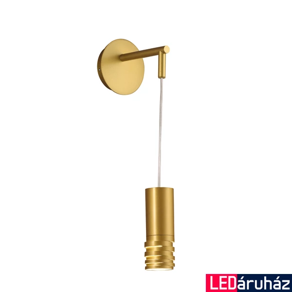 Viokef PALOMA fali lámpa, matt arany, GU10 foglalattal, VIO-4233101