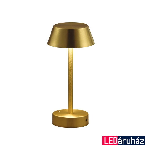 Viokef PRINCESS asztali lámpa, integrált foglalattal, arany, beépített LED , 570 lm, VIO-4243700