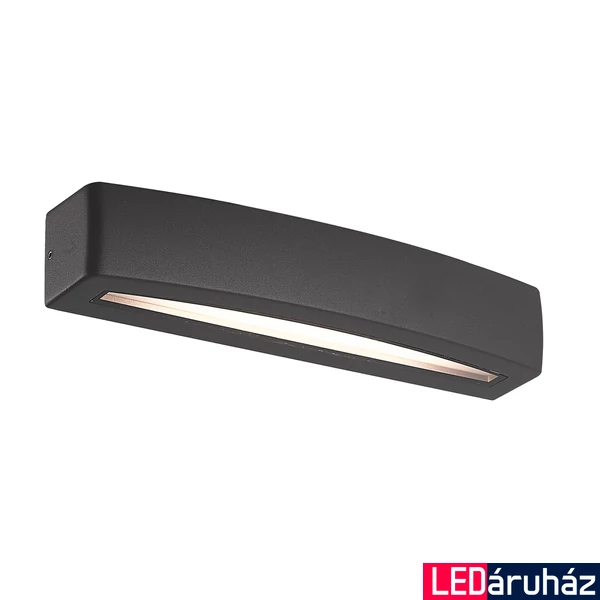 Viokef RIO fali lámpa, integrált foglalattal, szürke, beépített LED , 371 lm, VIO-4223301