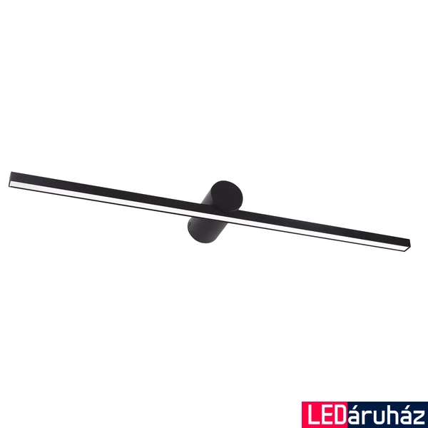 Viokef ROCCO fali lámpa, integrált foglalattal, fekete, beépített LED , 850 lm, VIO-4236101