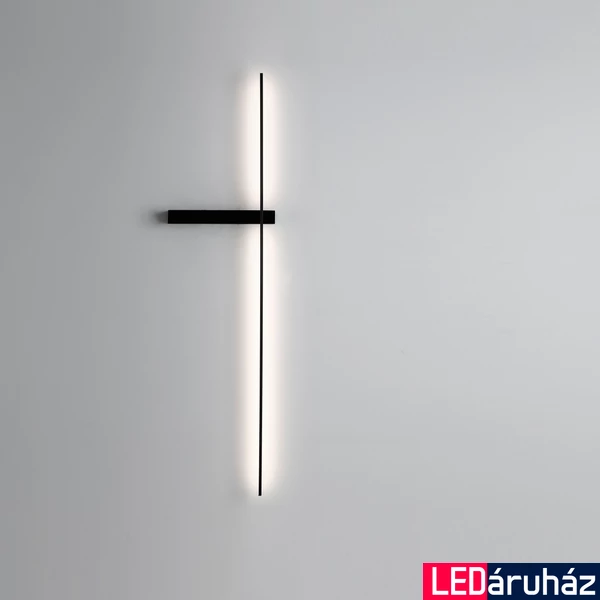 Viokef SLIM fali lámpa, integrált foglalattal, fekete, beépített LED , 1000 lm, VIO-4222300