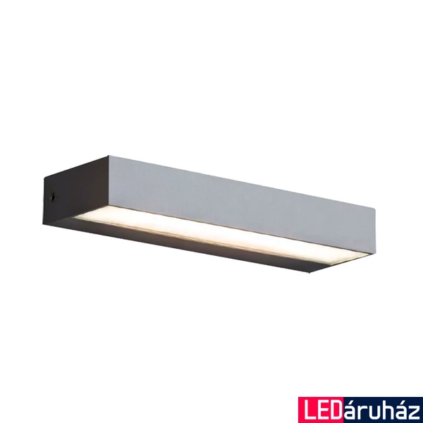Viokef TECH fali lámpa, szürke, 3000K melegfehér, beépített LED , 800 lm, VIO-4137600