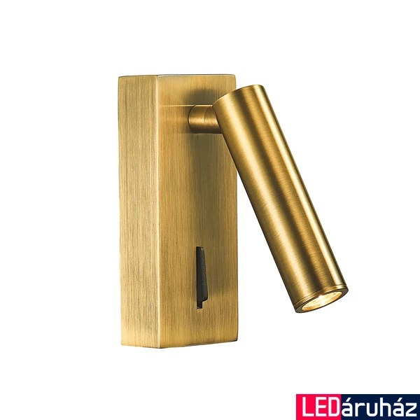 Viokef ZEN fali lámpa, integrált foglalattal, bronz, beépített LED , 225 lm, VIO-4229302