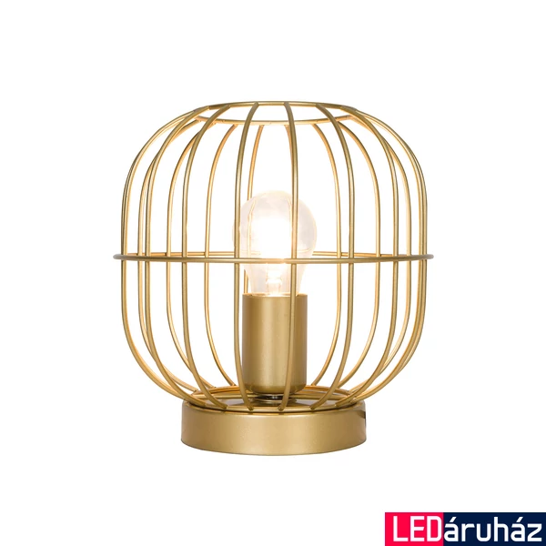 Viokef ZENITH asztali lámpa, arany, E27 foglalattal, VIO-4211401