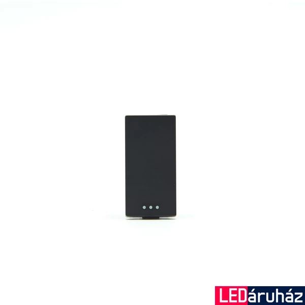 Z-Switch 101-es egypólusú 1modulos (feles) kapcsoló Fekete