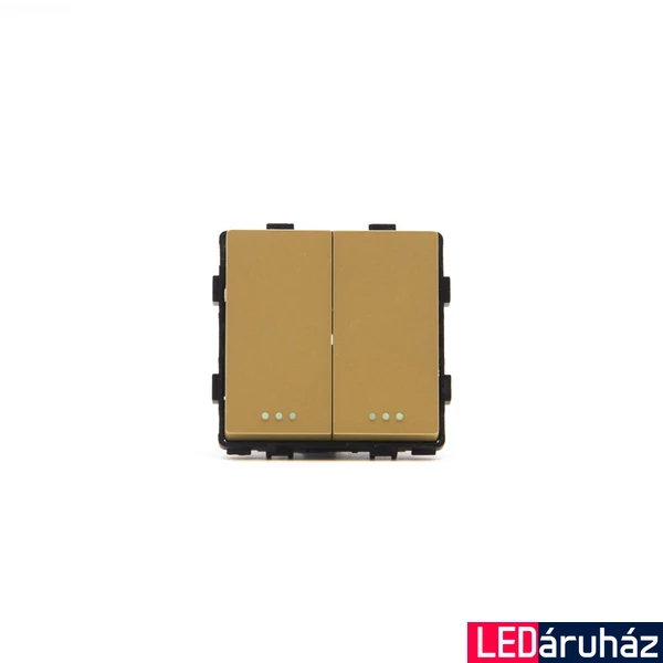 Z-Switch 105-ös csillár (2G-1W) billenőkapcsoló Arany