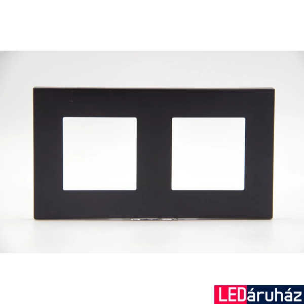 Z-Switch 2-es műanyag keret Fekete