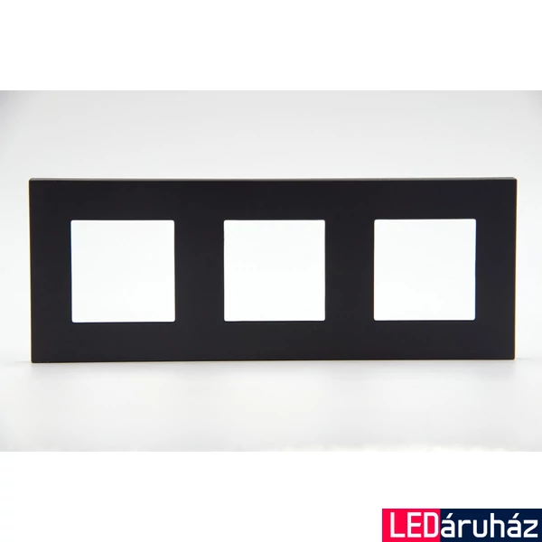 Z-Switch 3-as műanyag keret Fekete