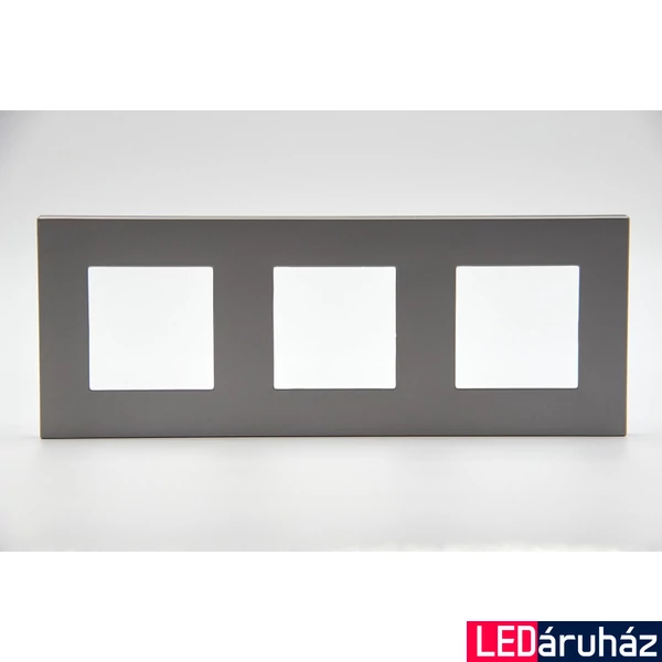 Z-Switch 3-as műanyag keret Szürke