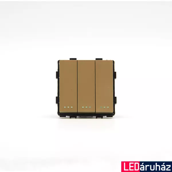 Z-Switch 3x106-os váltó/alternatív kapcsoló (3G2W) billenőkapcsoló Arany