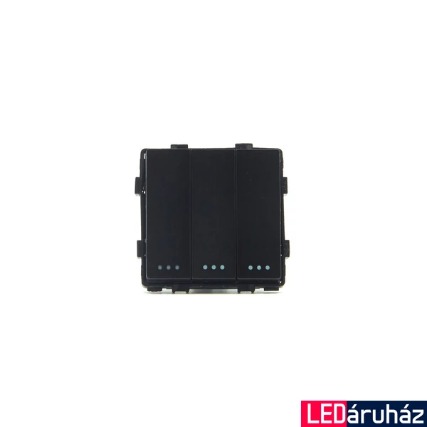 Z-Switch 3x106-os váltó/alternatív kapcsoló (3G2W) billenőkapcsoló Fekete