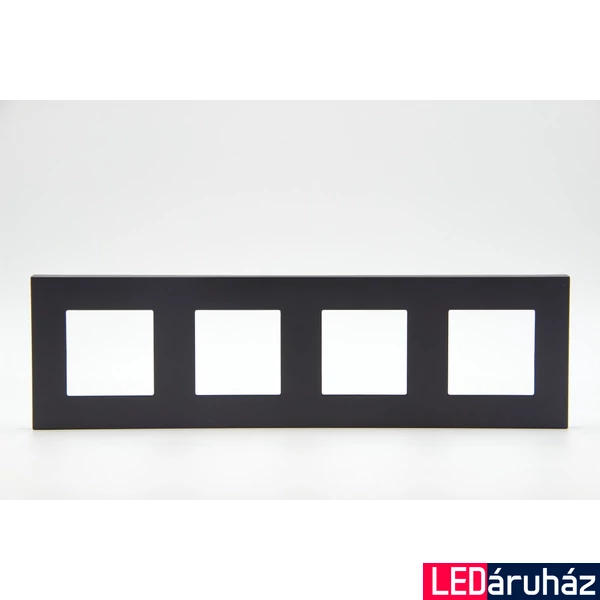 Z-Switch 4-es műanyag keret Fekete
