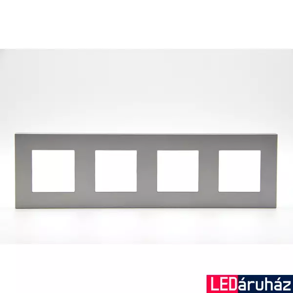 Z-Switch 4-es műanyag keret Szürke