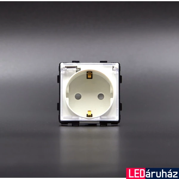 Z-Switch Dugalj 230V csapfedeles IP44 (2P+F) Fehér