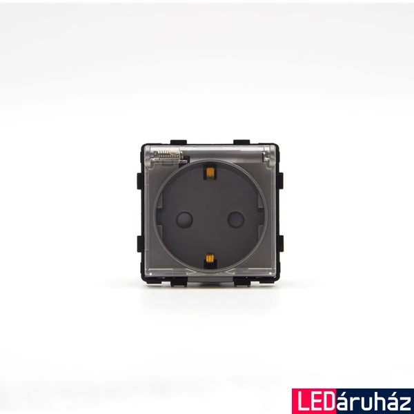 Z-Switch Dugalj 230V csapfedeles IP44 (2P+F) Szürke