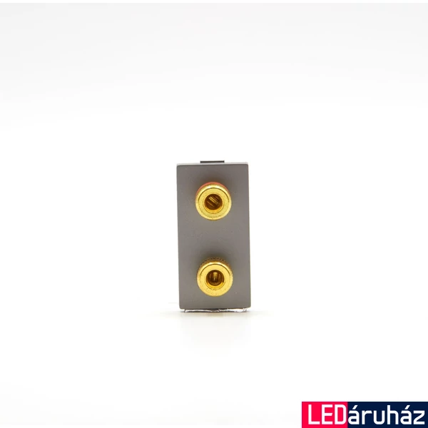 Z-Switch Hangszóró aljzat 2es Sztereó (1/2es alkatrész) Szürke