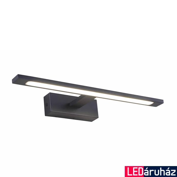 Zuma Line Alter LED fali lámpa, fekete, 4000K természetes fehér, Beépített LED, 1x12W, 1400 lm, ZU-W89443-12W-BK