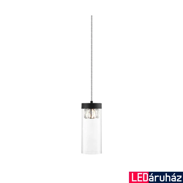 Zuma Line Gem 1 ágú függeszték, fekete, G9, 1x28W, ZU-P0389-01D-P7AC