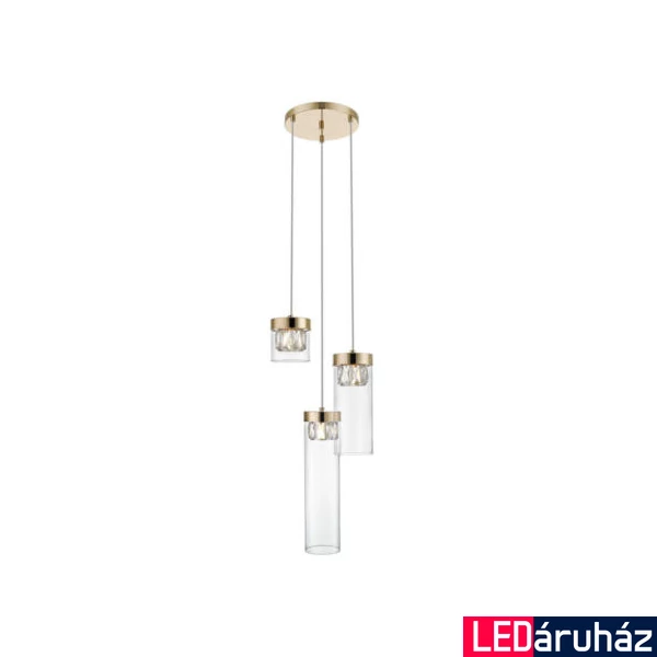 Zuma Line Gem többágú függeszték, arany, G9, 3x28W, ZU-P0389-03D-F7AC