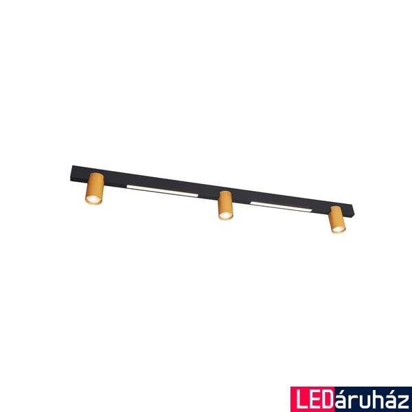 Zuma Line Mannari LED mennyezeti lámpa, arany, GU10, 3x5W, 800 lm, ZU-C230757205