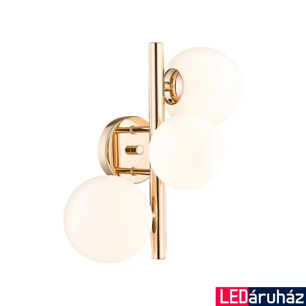 Zuma Line Molecule fali lámpa, arany, G9, 3x28W, ZU-W0454-03U-F7AA