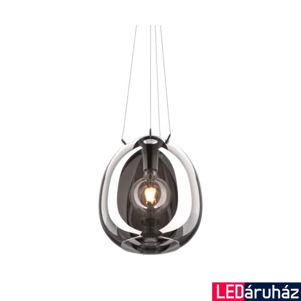 Zuma Line Moon 1 ágú függeszték, króm, E27, 1x42W, ZU-P19066B-D30