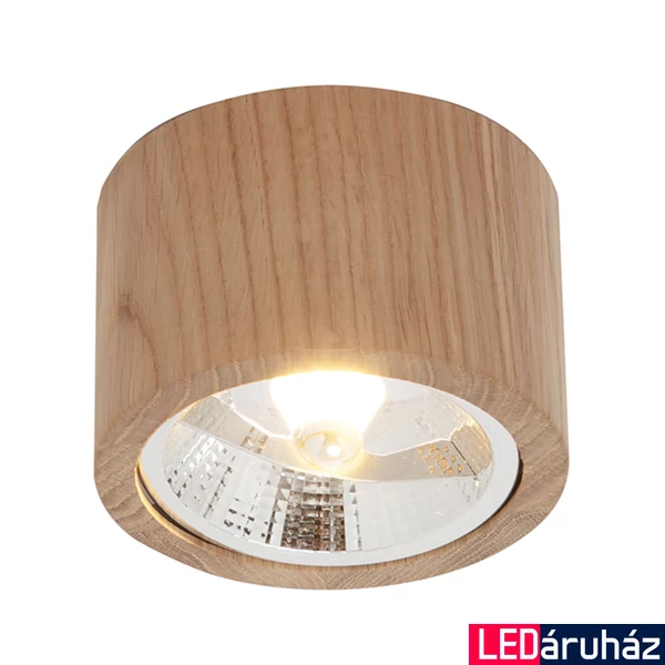 Zuma Line Oak spotlámpa, barna, GU10, 1x15W, ZU-3010103