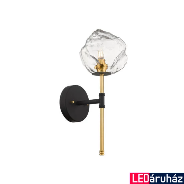 Zuma Line Rock fali lámpa, átlátszó, G9, 1x28W, ZU-W0488-01D-SEAC